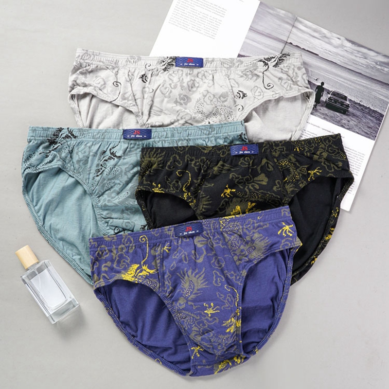 남성용 프린트 브리프 언더팬츠 속옷, 느슨한 플루 사이 - Boxer Brief Pack Cotton 리뷰 및 가격