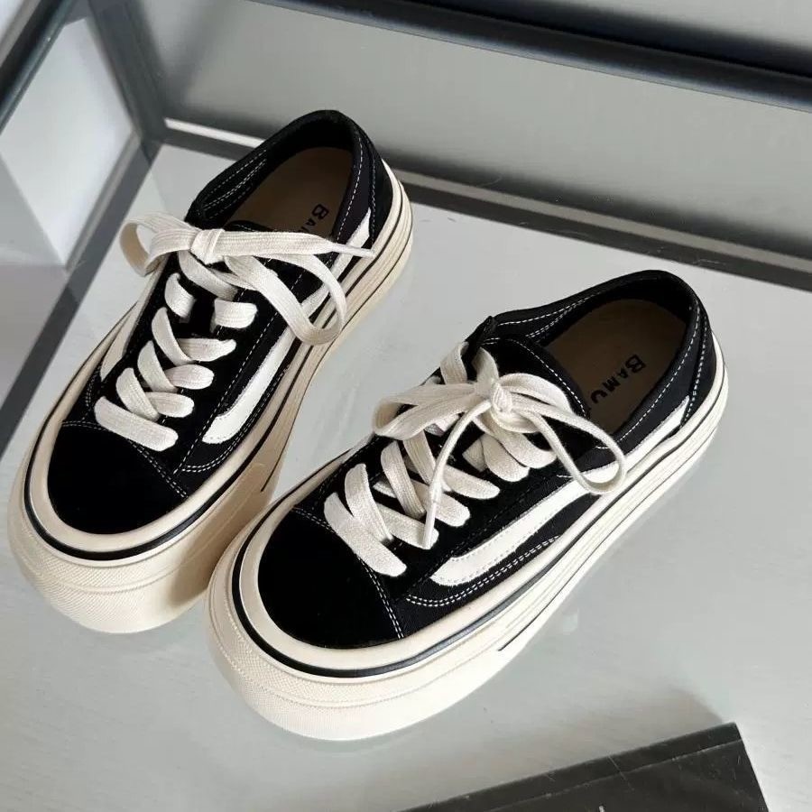 2024 두꺼운 밑창과 높은 내부 높이를 가진 새로운  - Vans Shoes Old Skool 리뷰 및 가격