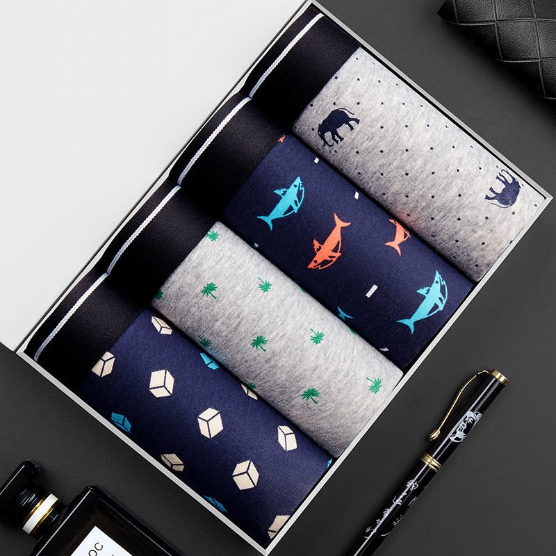 남성용 섹시한 팬티, 코튼 속옷, 통기성 복서, 솔리드 - Boxer Brief Pack Cotton 리뷰 및 가격